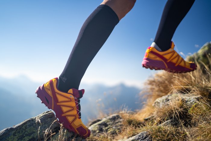 Att träna med stödstrumpor