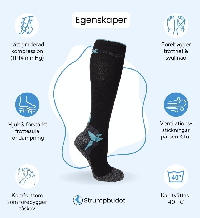 Träningsstrumpor Kompression