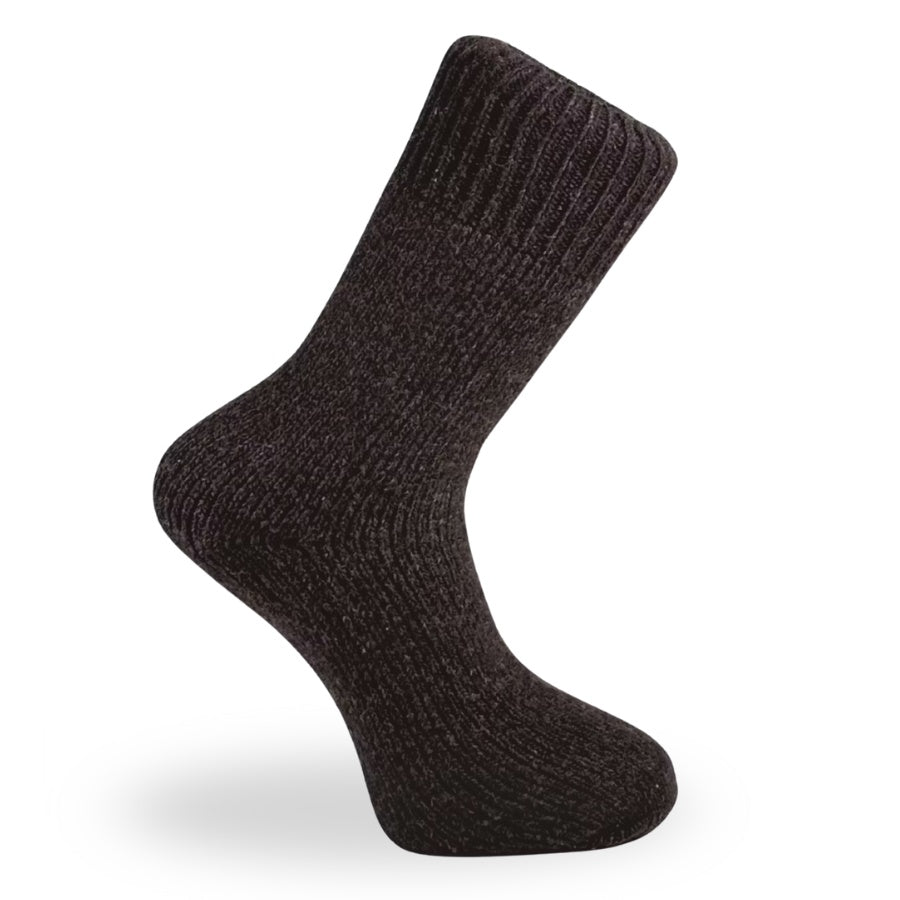 Raggsockor Ull Mörkgrå