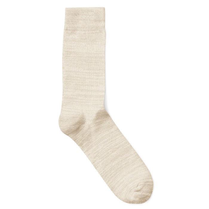 Beige herrstrumpor i bambuviskos från Lifewear - Strumpbudet