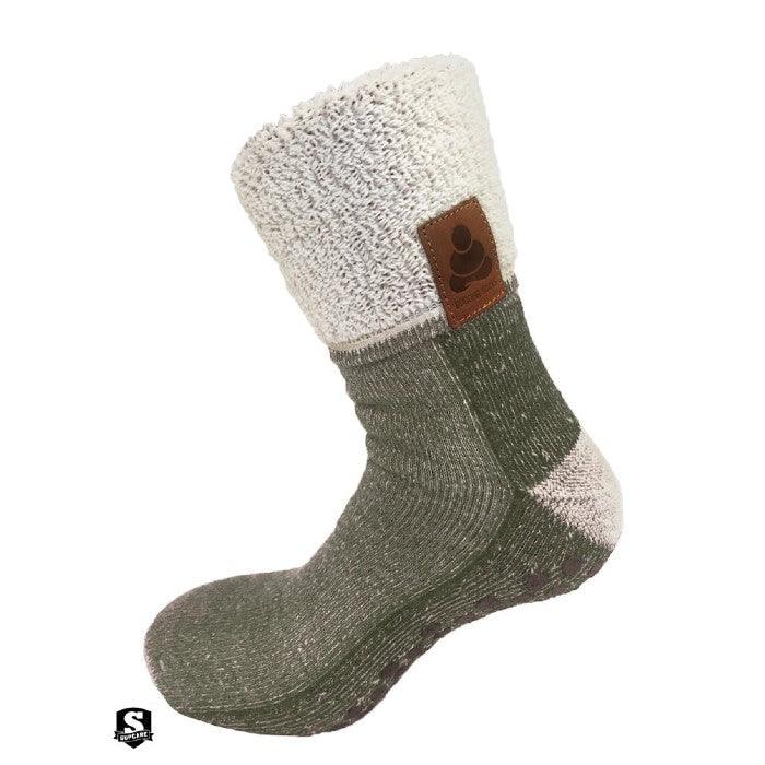 Buddha socks i khakigrönt - Strumpbudet